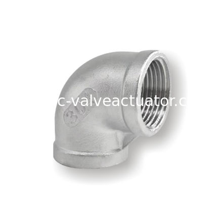 Καλή τιμή. Η εσωτερική βίδα σωλήνων SS αγκώνων ανοξείδωτου 90 βαθμού έκαμψε τη θηλυκή ρίψη που περάστηκε κλωστή σε απευθείας σύνδεση