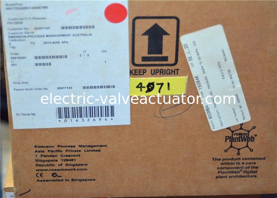 Καλή τιμή. Πομπός πίεσης εν σειρά Rosemount 3051TG 3051TG3A2C21AB4M5K5 -14.7 έως 800PSI σε απευθείας σύνδεση