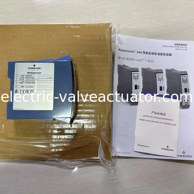 Καλή τιμή. 644RAI1RK Rosemount 644 Σιδηροδρομικός μεταδότης θερμοκρασίας εισαγόμενος ολοκαίνουργιος σε απευθείας σύνδεση
