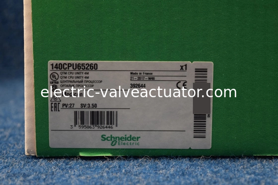 Καλή τιμή. 140CPU65260 Modicon Quantum PLC / CPU Single Slot 80486 επεξεργαστής με μαθηματικό σε απευθείας σύνδεση