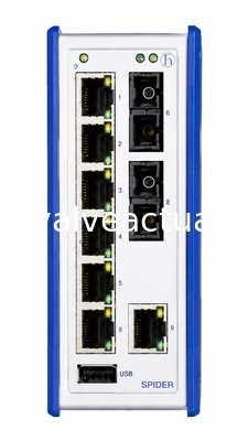 Καλή τιμή. HIRSCHMANN SPR20-7TX/2FS-EEC Βιομηχανικός διακόπτης ETHERNET 7 RJ45 + 2 SC FIBER σε απευθείας σύνδεση