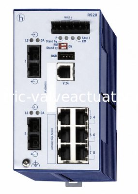 Καλή τιμή. Χίρσμαν RS20-0800S2S2SDAEHC Rugged Industrial Managed Switch με υφαντικές συνδέσεις για δίκτυα αυτοματισμού σε απευθείας σύνδεση