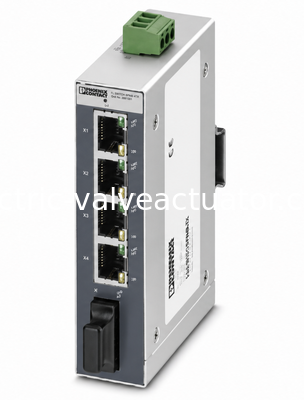 Καλή τιμή. Phoenix Contact FL SWITCH SFNB 4TX/FX 2891027 Hybrid Copper & Fiber Industrial Switch for Automation Networks σε απευθείας σύνδεση